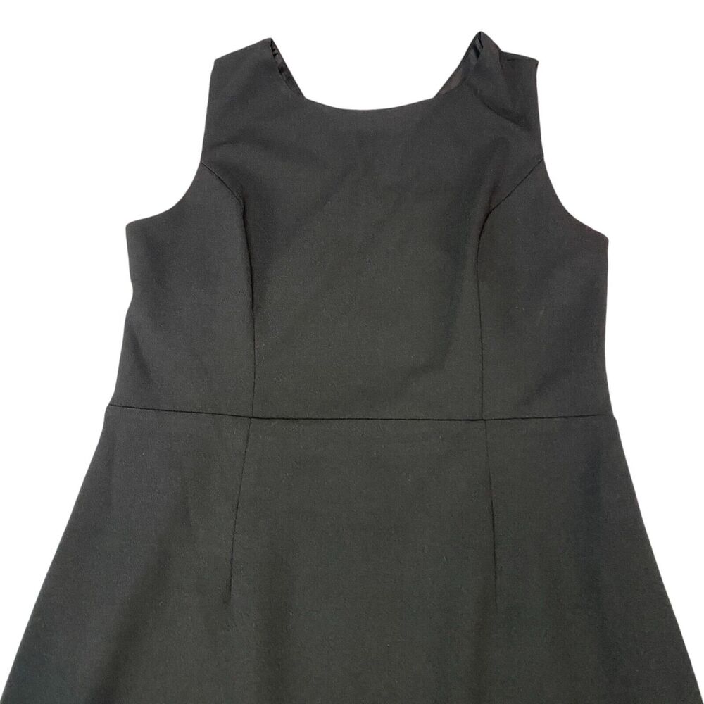 Betsey Johnson Scuba Crepe Midi Dress Women Size14 Black - Picture 16 of 16